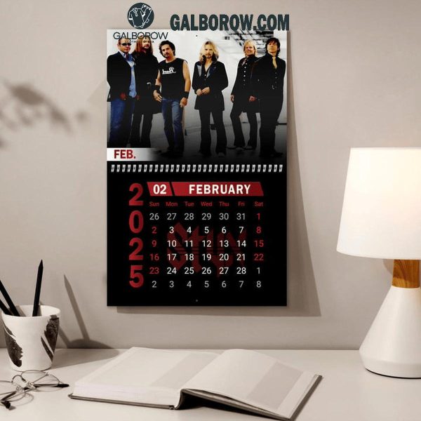 Styx Rock Band 2025 Wall Hanging Calendar