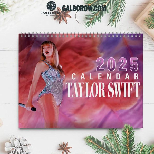 Taylor Swift Happy New Year 2025 Wall Hanging Calendar