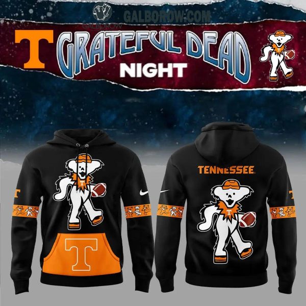 Tennessee Volunteers Grateful Dead Football And Rock Night Hoodie T-Shirt