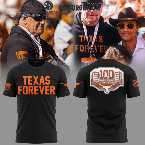 Texas Longhorns Celebrating 100th Anniversary Of Stadium Undertaker Hoodie T-Shirt