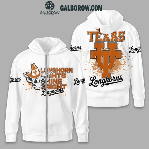 Texas Longhorns Lights Shine Bright Christmas Hoodie T-Shirt