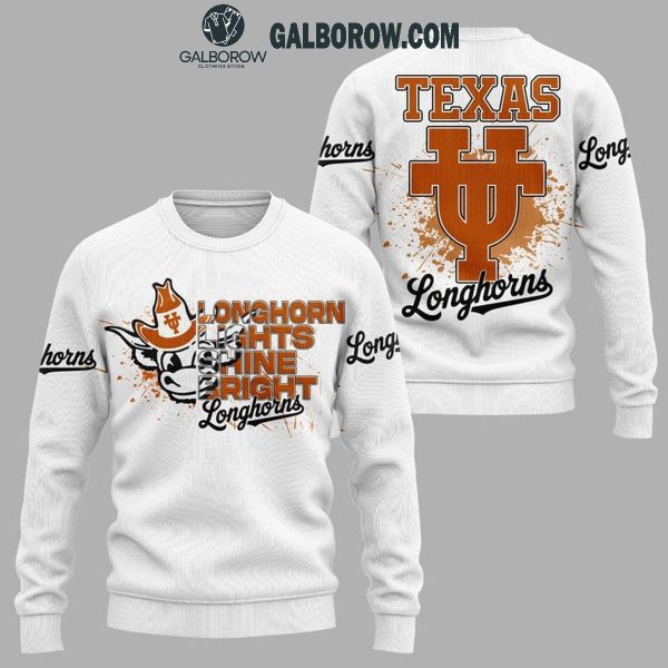 Texas Longhorns Lights Shine Bright Christmas Hoodie T-Shirt