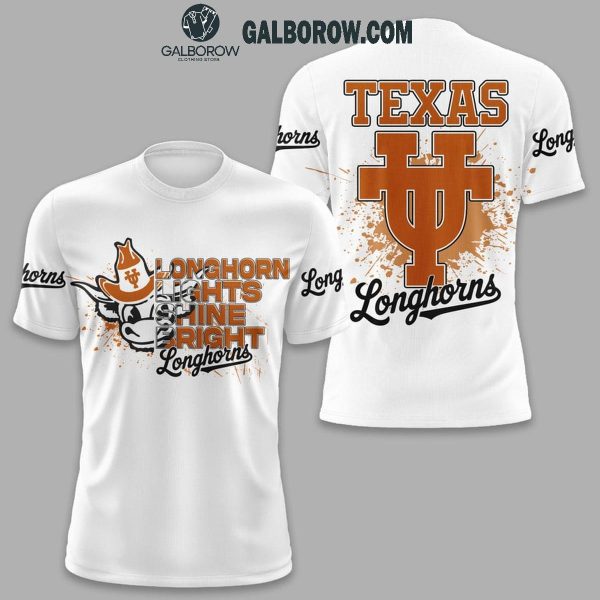 Texas Longhorns Lights Shine Bright Christmas Hoodie T-Shirt