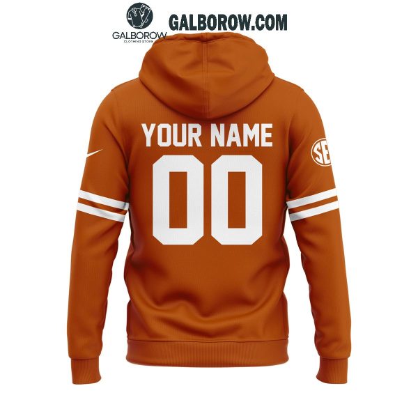 Texas Longhorns We Are One Football Team Personalized Hoodie T-Shirt