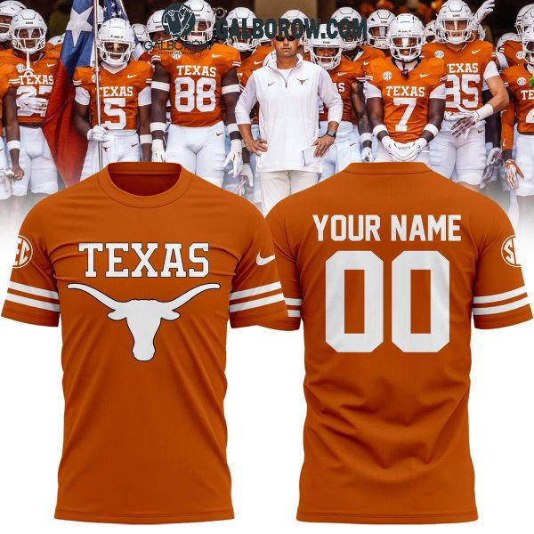 Texas Longhorns We Are One Football Team Personalized Hoodie T-Shirt