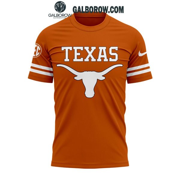 Texas Longhorns We Are One Football Team Personalized Hoodie T-Shirt