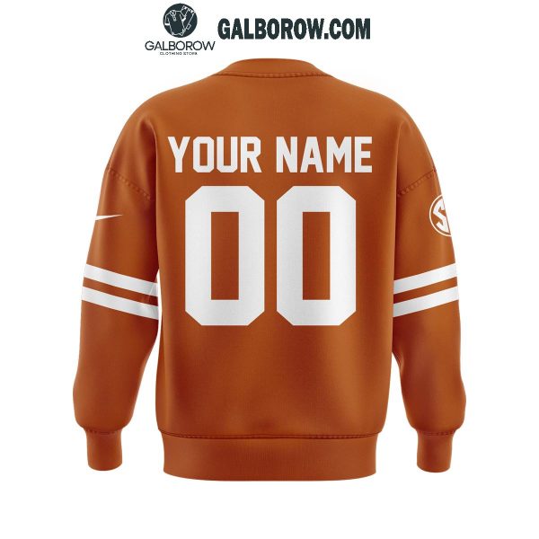 Texas Longhorns We Are One Football Team Personalized Hoodie T-Shirt