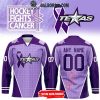 Cape Breton Eagles Hockey Fighting Cancer 2024 Personalized Hockey Jersey