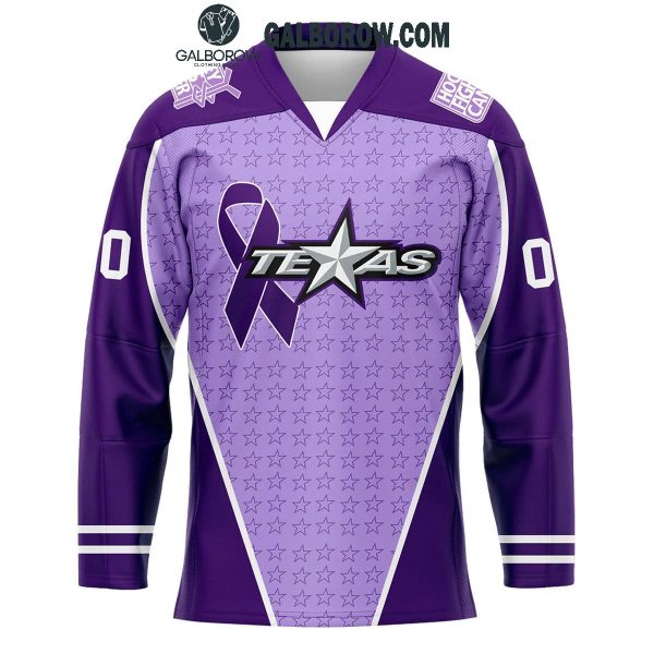 Texas Stars Hockey Fighting Cancer 2024 Personalized Hockey Jersey