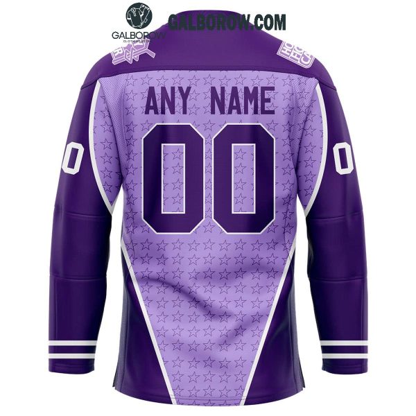 Texas Stars Hockey Fighting Cancer 2024 Personalized Hockey Jersey