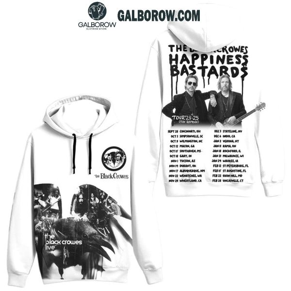 The Black Crowes Happiness Bastards Live Tour 2024 Hoodie T-Shirt