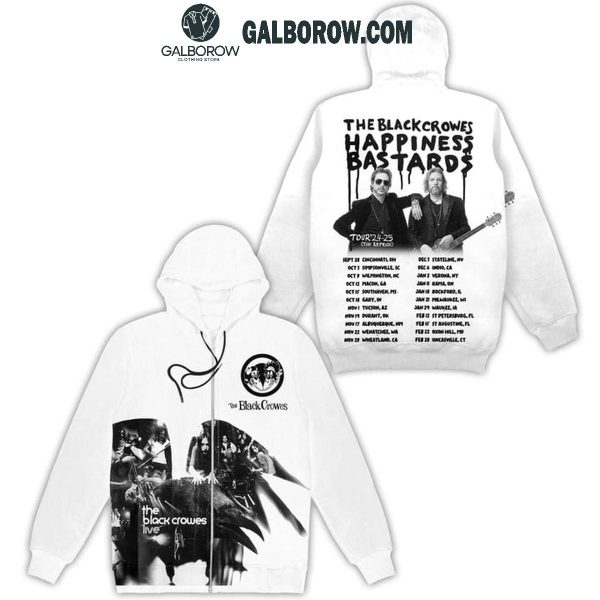 The Black Crowes Happiness Bastards Live Tour 2024 Hoodie T-Shirt