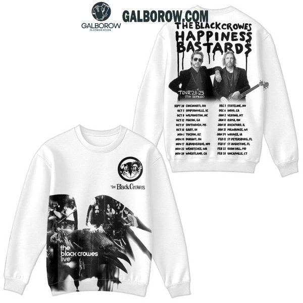 The Black Crowes Happiness Bastards Live Tour 2024 Hoodie T-Shirt