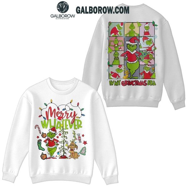 The Grinch In My Grinchmas Christmas Era Merry Whatever Hoodie T-Shirt