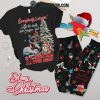 Taylor Swift Santa Please Send 1989 Album For Christmas 2024 Fleece Pajamas Set