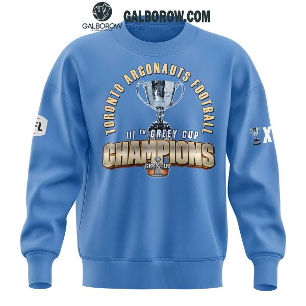 Toronto Argonauts 2024 Grey Cup Champions Sweatshirt Hoodie T-Shirt