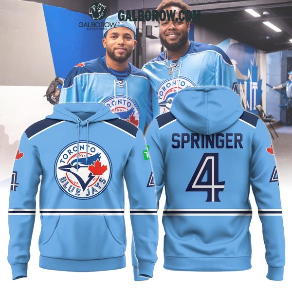 Toronto Blue Jays The Star George Springer 2024 Hoodie T-Shirt