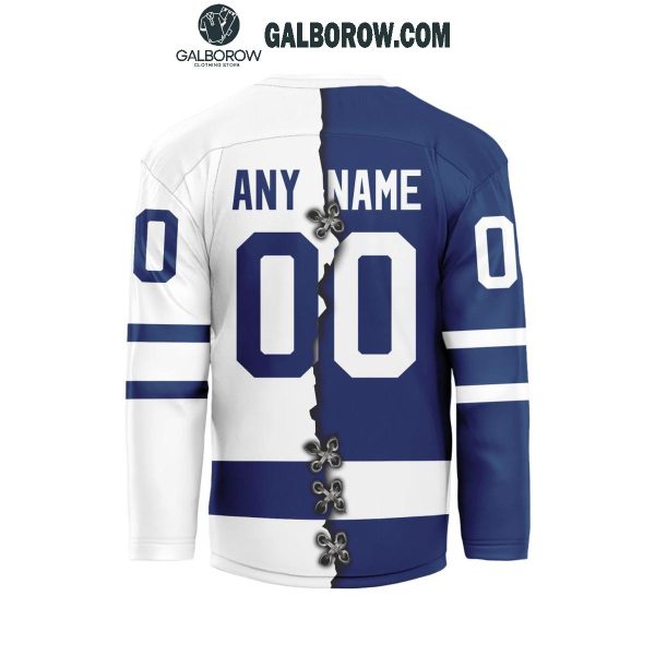 Toronto Maple Leafs 2024 Home Mix Away Personalized Hockey Jersey