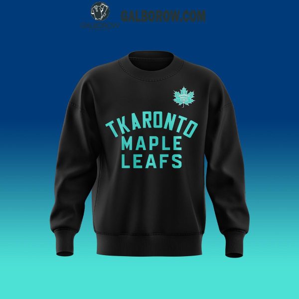 Toronto Maple Leafs 2024 Indigenous Heritage Night Neon Blue Hoodie T-Shirt