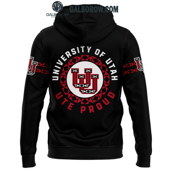 Utah Utes University Of Utah Fearless And Proud Hoodie T-Shirt