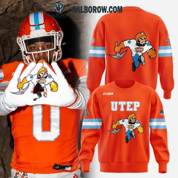 Utep Miners Paydirt Pete Homecoming Threads Football Pride 2024 Hoodie T-Shirt