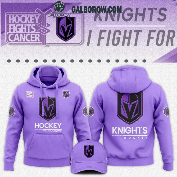 Vegas Golden Knights 2024 Hockey Fights Cancer Unisex Hoodie T-Shirt