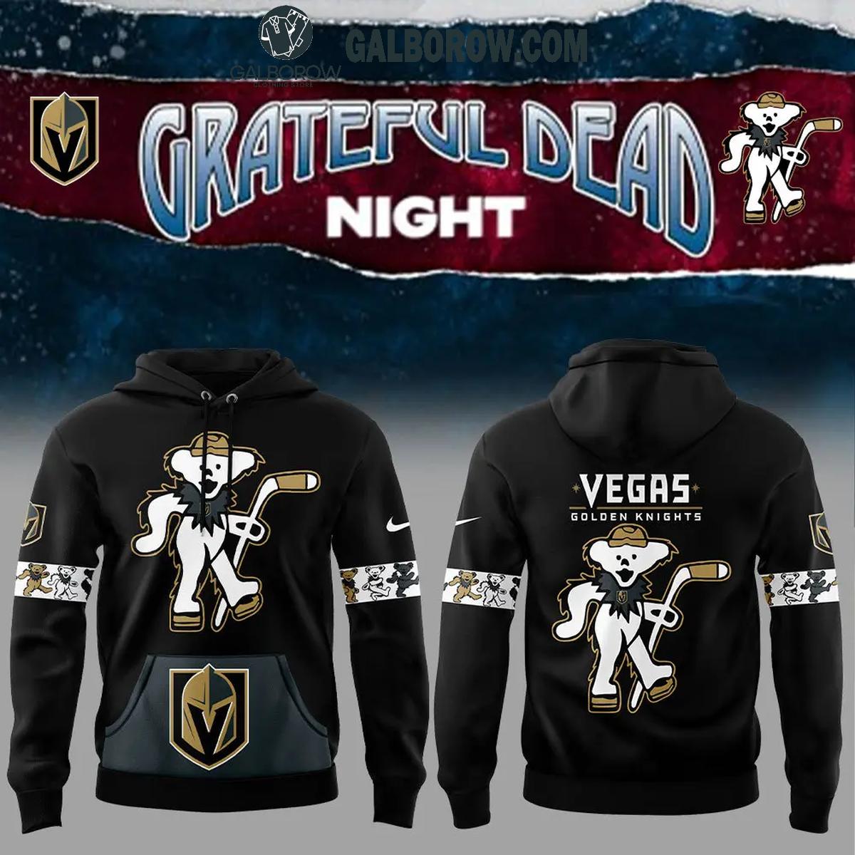 Vegas Golden Knights 2024 Hockey Grateful Dead The Dancing Bears Hoodie T-Shirt