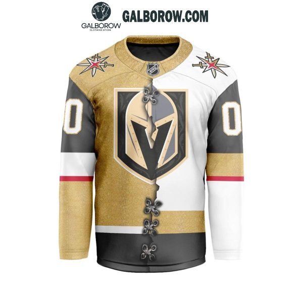 Vegas Golden Knights 2024 Home Mix Away Personalized Hockey Jersey