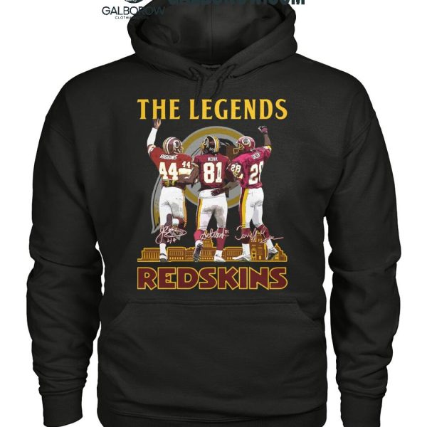 Washington Redskins Football The Legends Of Team History T Shirt