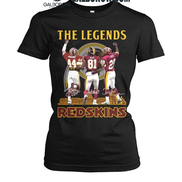 Washington Redskins Football The Legends Of Team History T Shirt