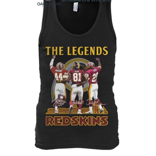 Washington Redskins Football The Legends Of Team History T Shirt