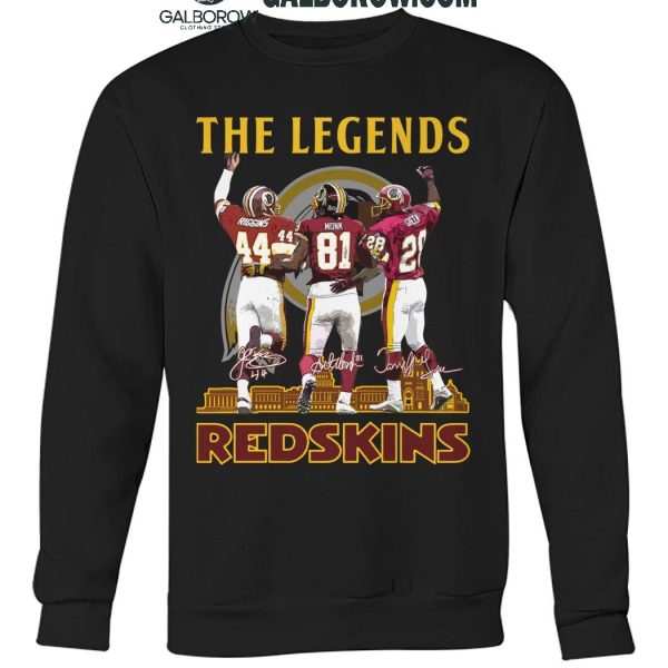 Washington Redskins Football The Legends Of Team History T Shirt