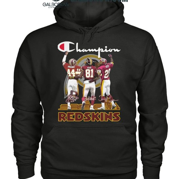 Washington Redskins The Champions The Legends Of Team History T Shirt