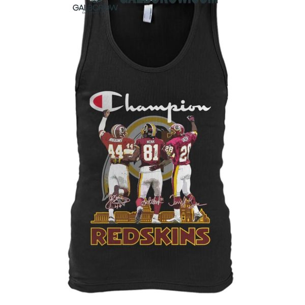 Washington Redskins The Champions The Legends Of Team History T Shirt