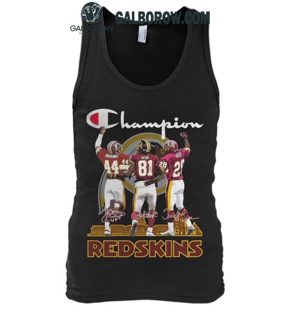 Washington Redskins The Champions The Legends Of Team History T-Shirt