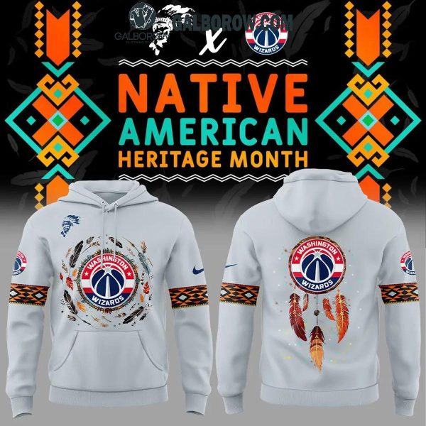 Washington Wizards Native American Heritage Month Love 2024 Hoodie T-Shirt