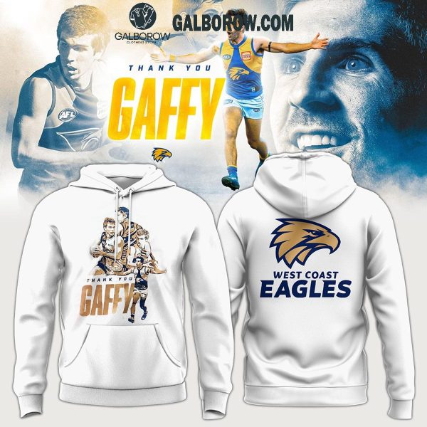 West Coast Eagles Thank You Gaffy Basketball 2024 Hoodie T-Shirt