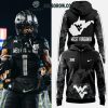 West Virginia Mountaineers Football Vogue Black 2024 Hoodie T-Shirt