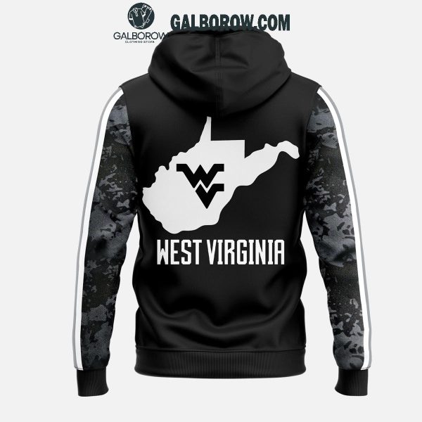 West Virginia Mountaineers Coal Rush Football Vogue Blackout 2024 Hoodie T-Shirt