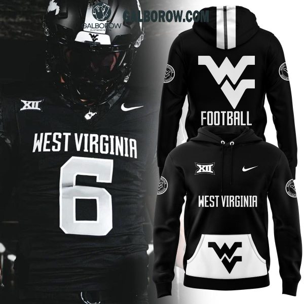 West Virginia Mountaineers Football Vogue Black 2024 Hoodie T-Shirt