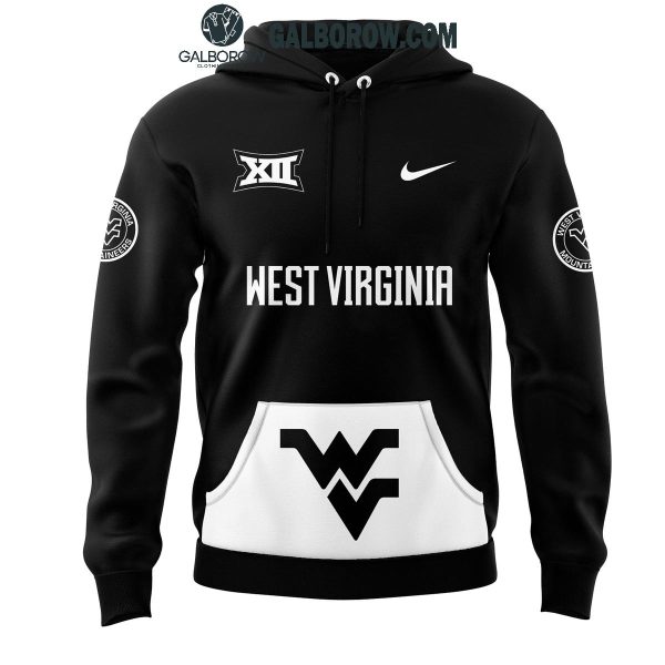 West Virginia Mountaineers Football Vogue Black 2024 Hoodie T-Shirt