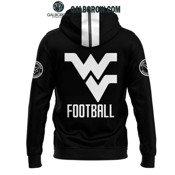 West Virginia Mountaineers Football Vogue Black 2024 Hoodie T-Shirt