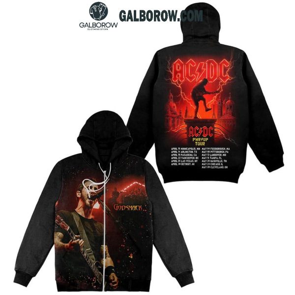 ACDC Pwr Up 2024 Tour The Memories Hoodie T-Shirt