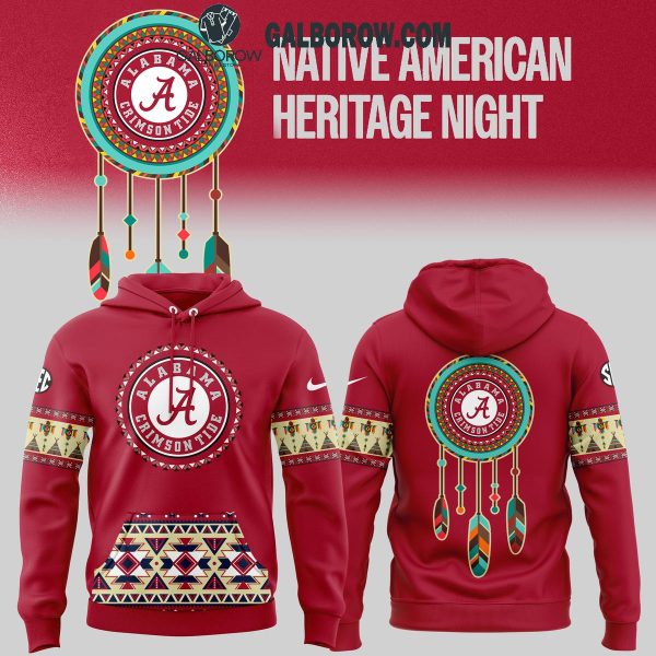 Alabama Crimson Tide Native American Heritage Let’s Honor 2024 Hoodie T-Shirt