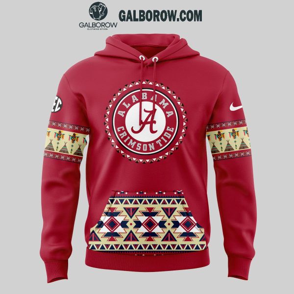 Alabama Crimson Tide Native American Heritage Let’s Honor 2024 Hoodie T-Shirt