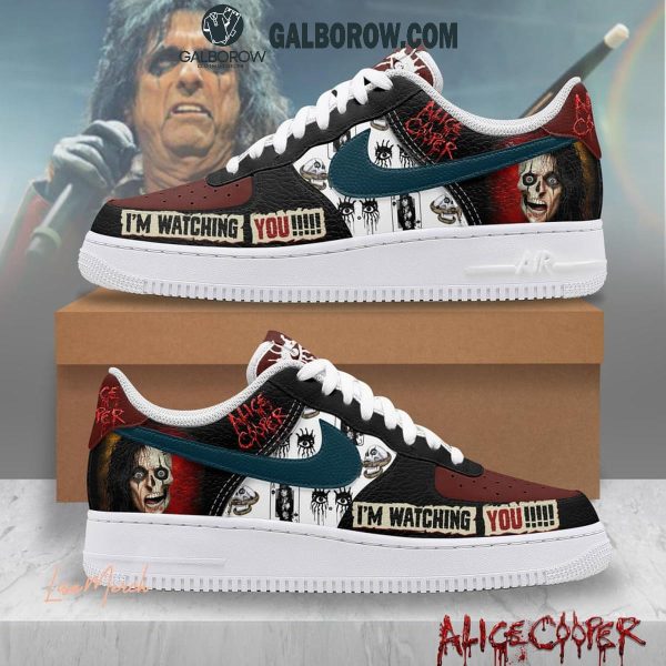 Alice Cooper I’m Watching You 2024 Air Force 1 Shoes