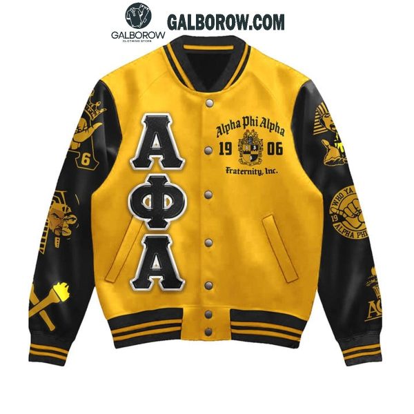 Alpha Phi Alpha Fraternity Inc. 1906 In My DNA Personalized Baseball Jacket