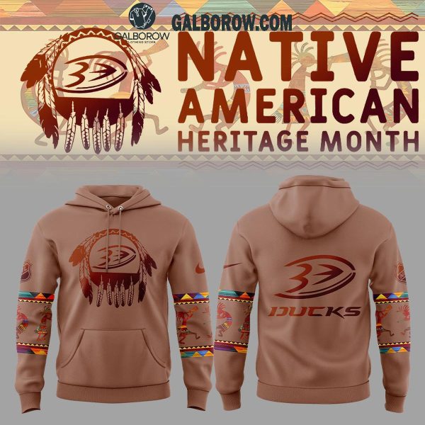 Anaheim Ducks Native American Heritage Hoodie