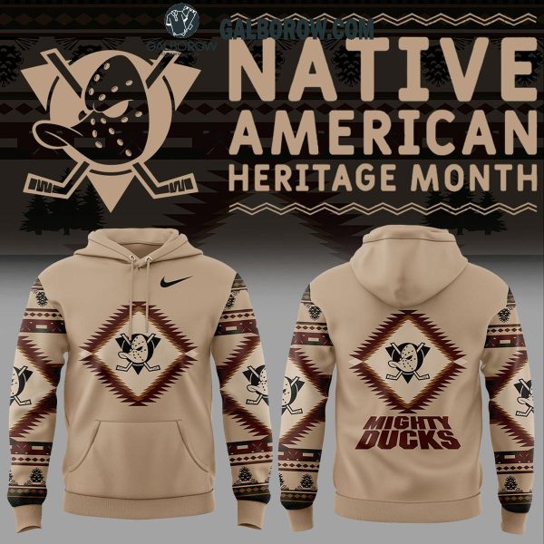 Anaheim Ducks Native American Heritage Hoodie T Shirt