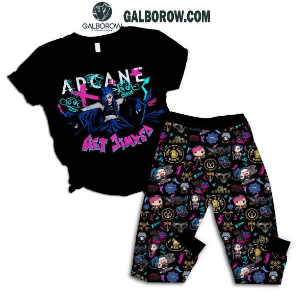 Arcane Let’s Get Jinxed On Christmas Fleece Pajamas Set